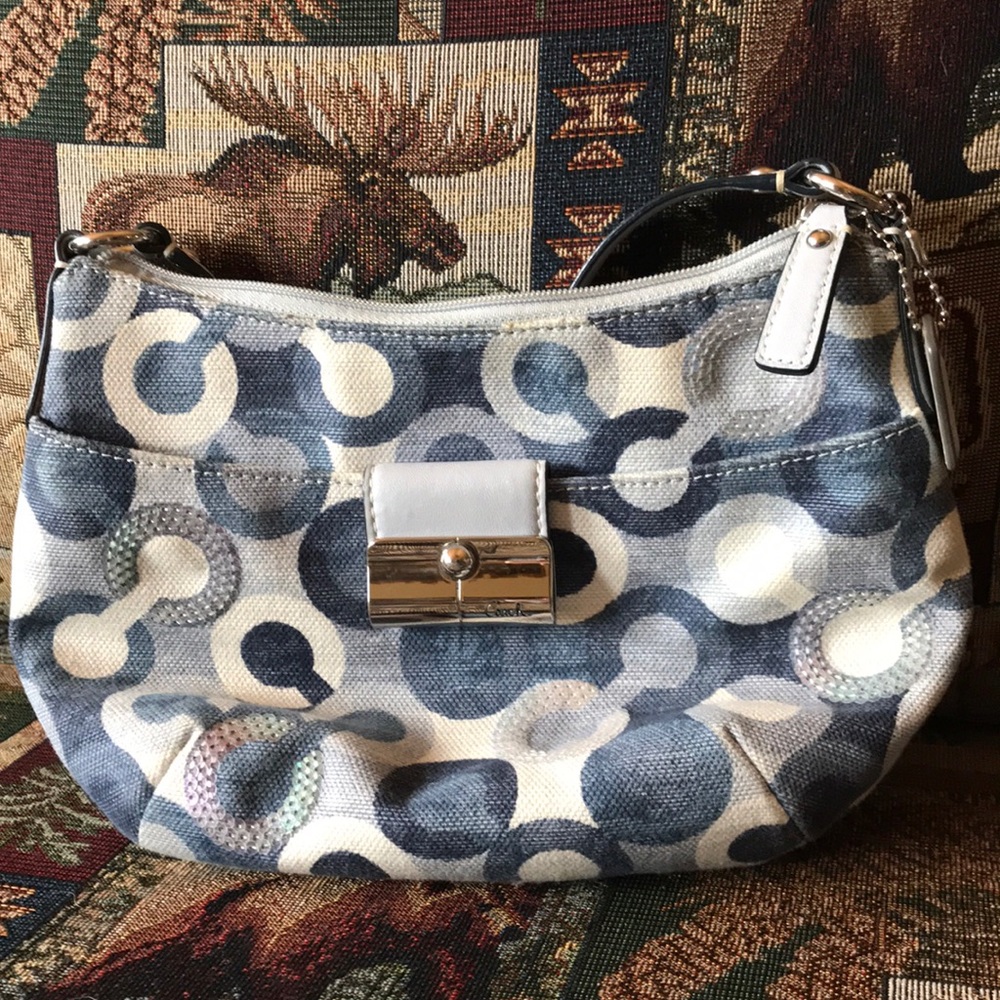 Blue Jean Coach Purse